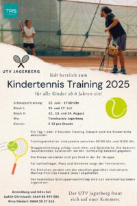 Kindertennis Training 2025